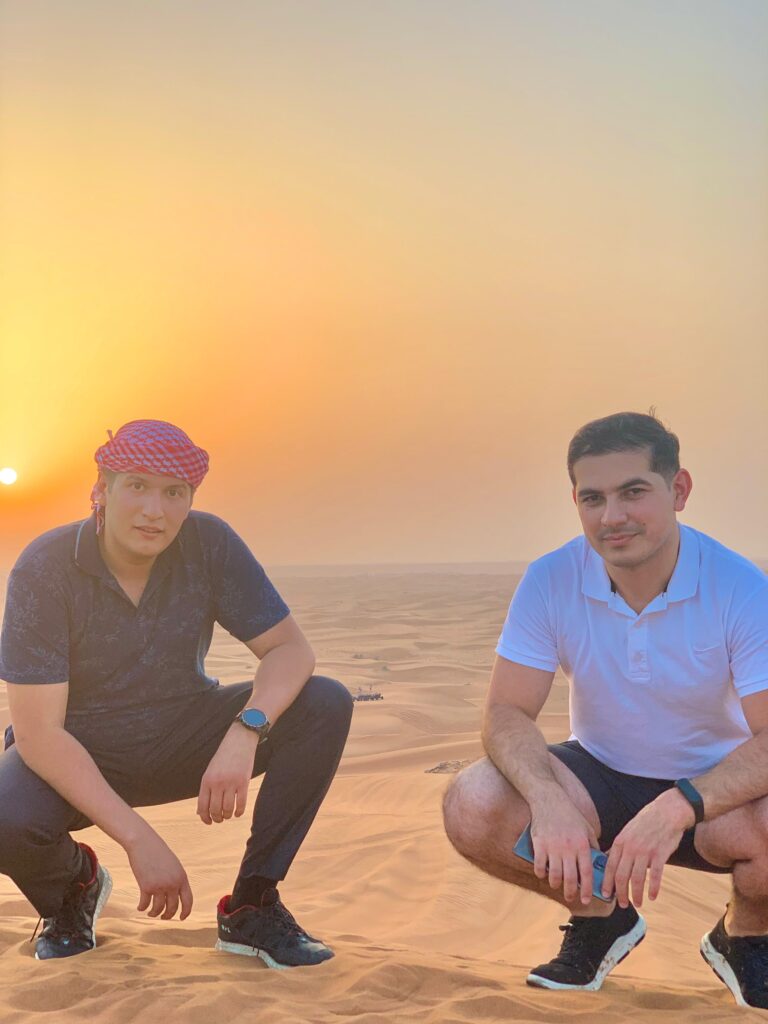 evening desert safari in dubai